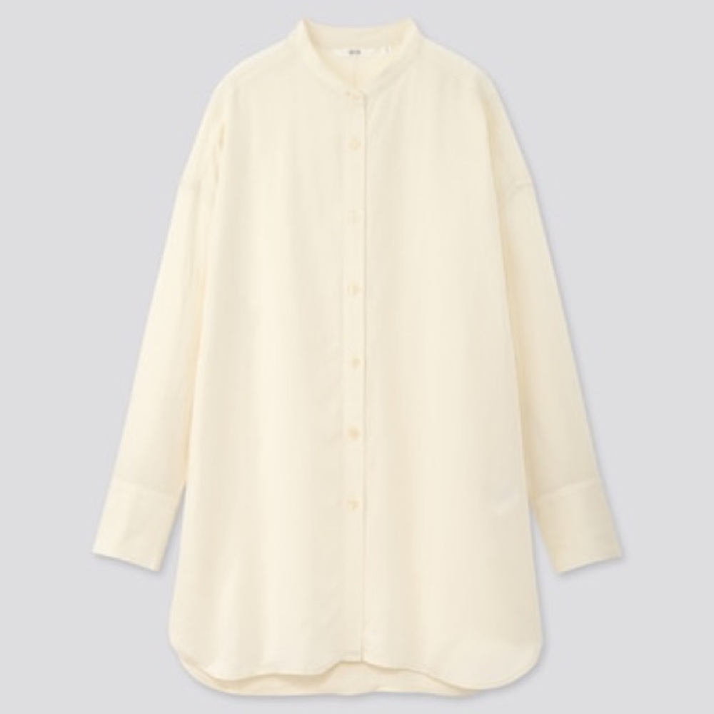 Uniqlo linen blend shirt